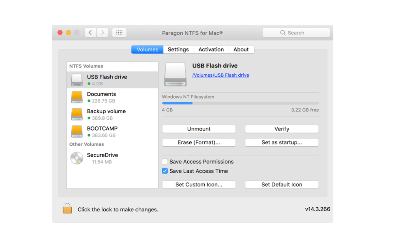 could not load paragon ntfs for mac os x preference pane.